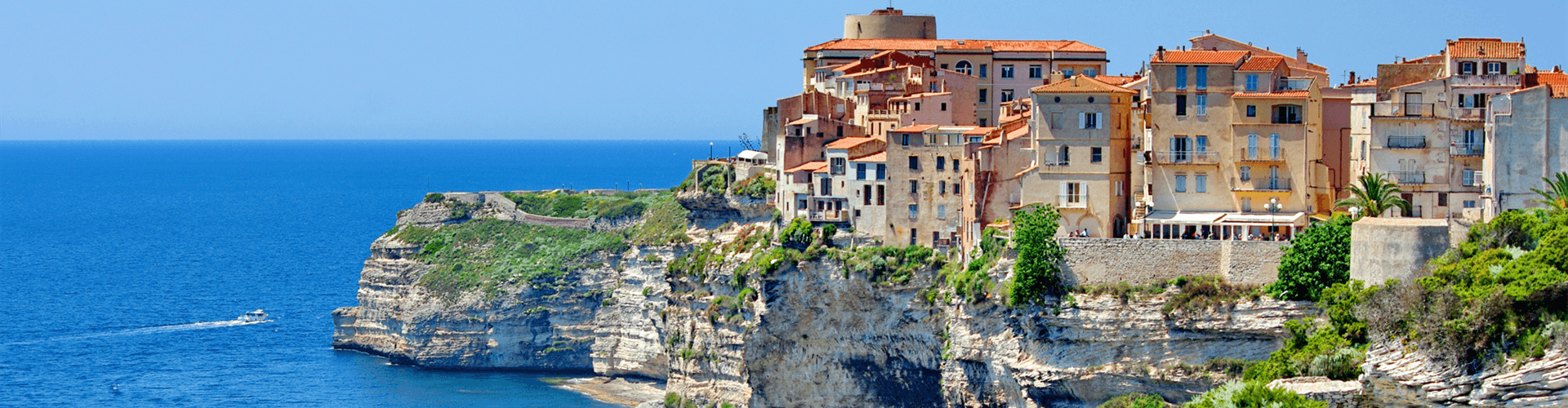 Bezienswaardigheden op Corsica: vestingstad Bonifacio