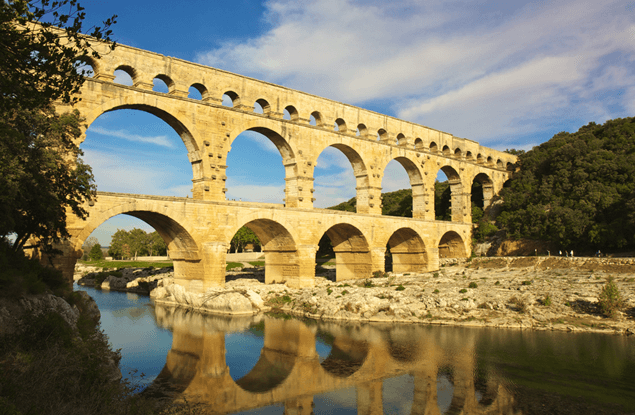 Bezienswaardigheden in Languedoc Roussillon: Pont du Gard