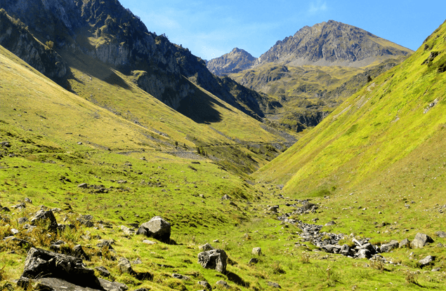 Natuur in de Franse Pyreneeën:  Lac d'Ihleou