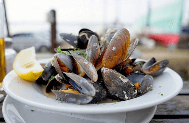 Restaurant in Lille: mosselen op het menu