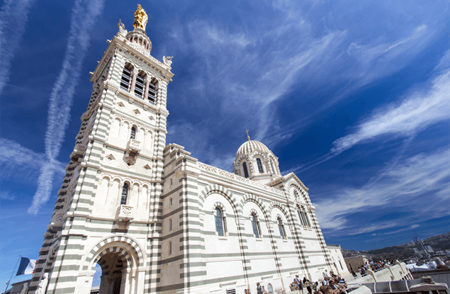 Cultuur Franse Rivièra: Notre Dame de la Garde, Marseille