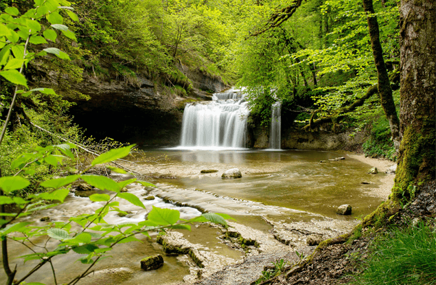 Vakantie in de Jura, Doubs, Franche-Comté in oost Frankrijk